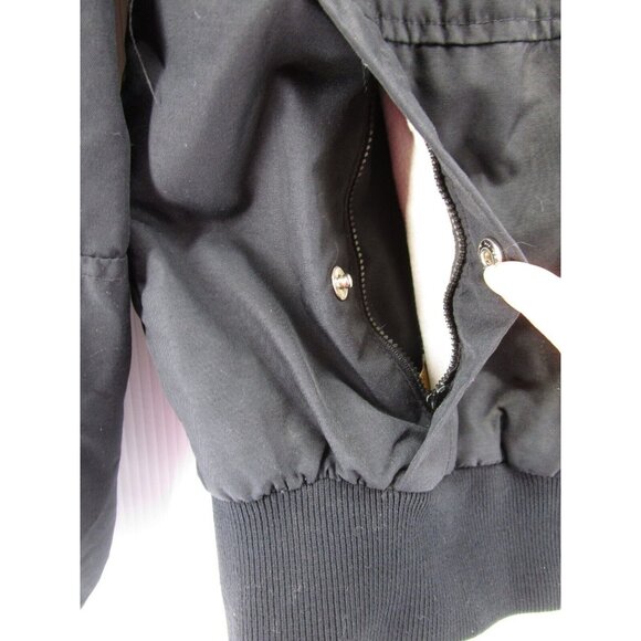 VINTAGE Jacket Medium Hermans Windbreaker Bomber 1/4 Zip Pullover - Picture 6 of 10